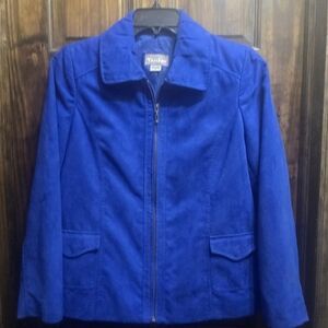 Royal Blue Tanjay Light Weight Jacket Ladies